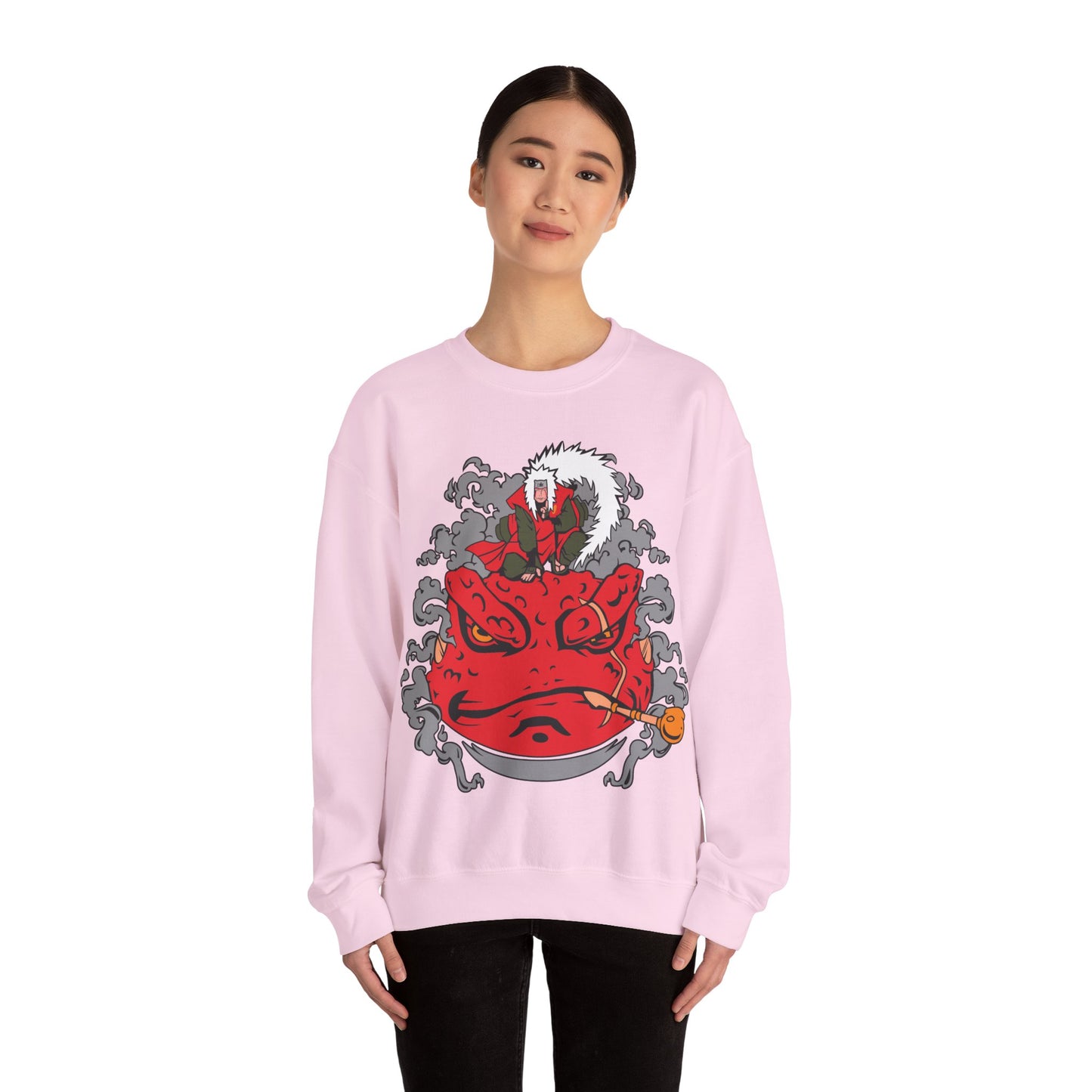jiraiya in smoke sweatshirt
