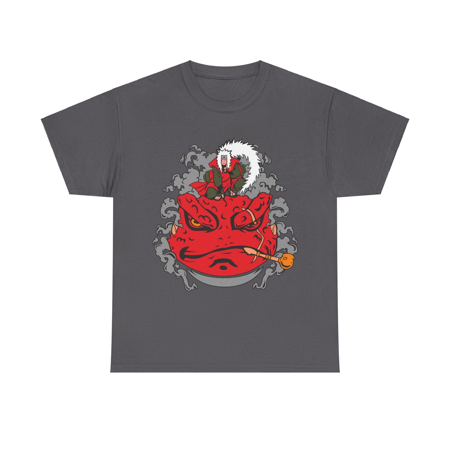 jiraiya in smoke tshirt