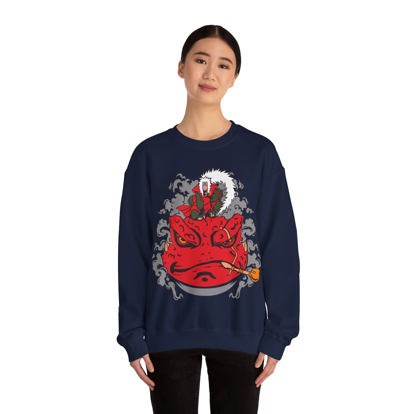 jiraiya in smoke sweatshirt