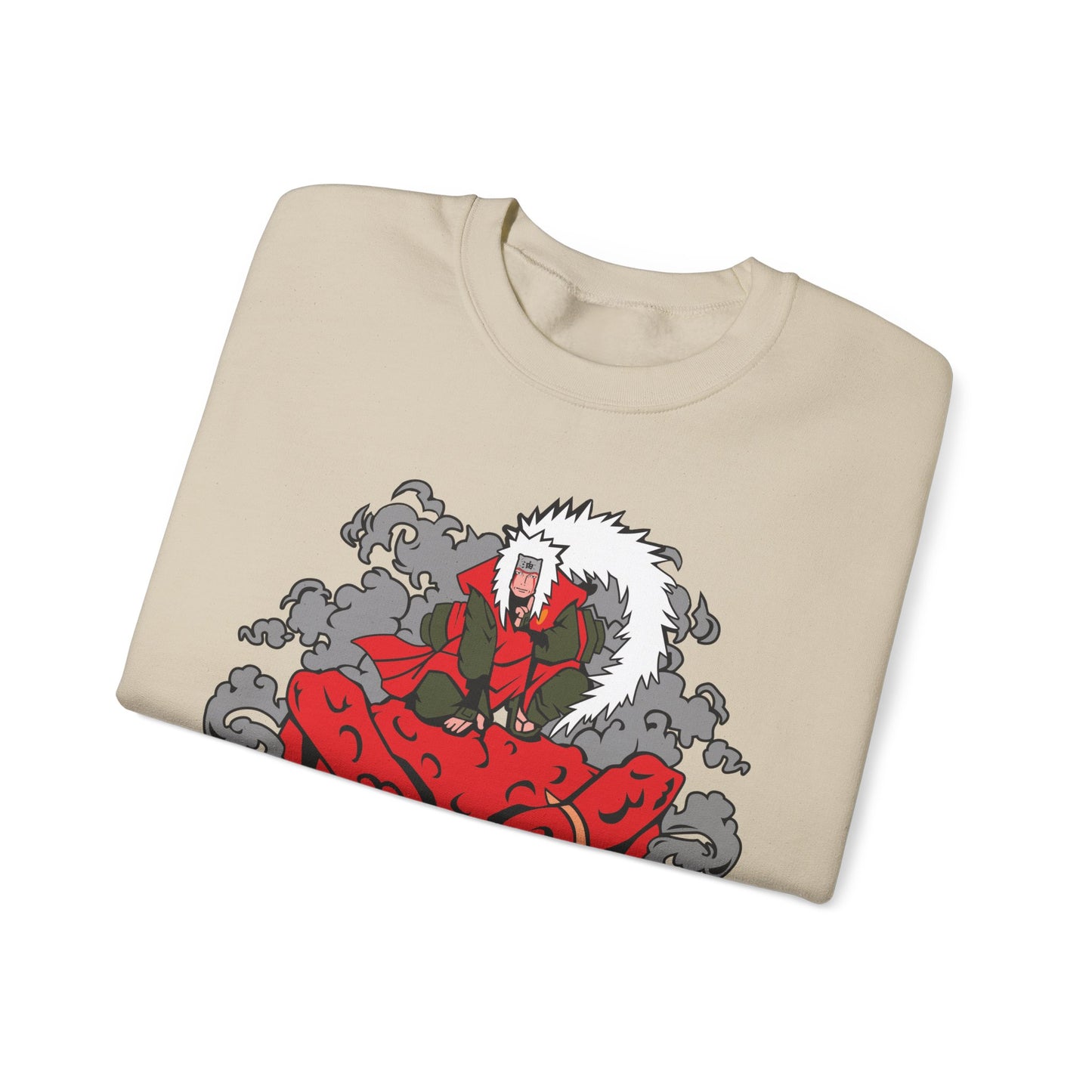 jiraiya in smoke sweatshirt