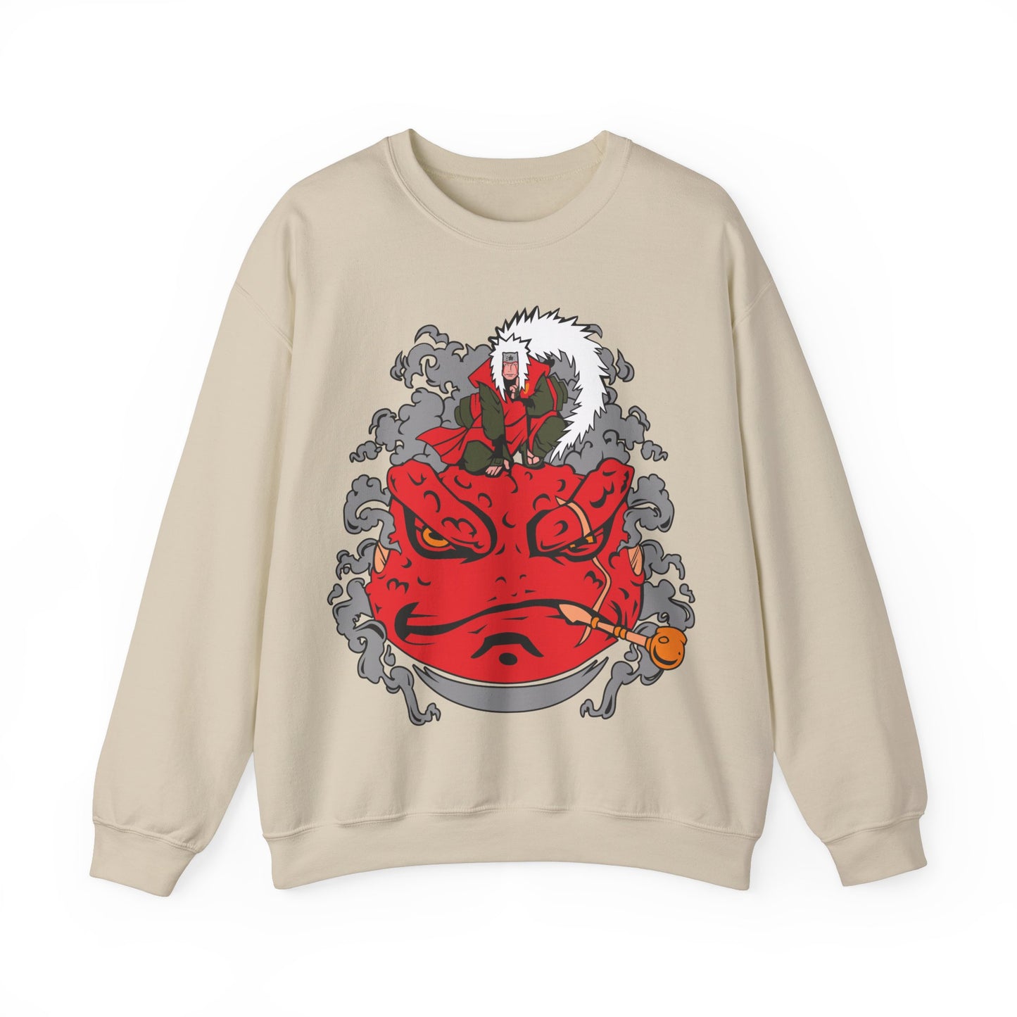 jiraiya in smoke sweatshirt