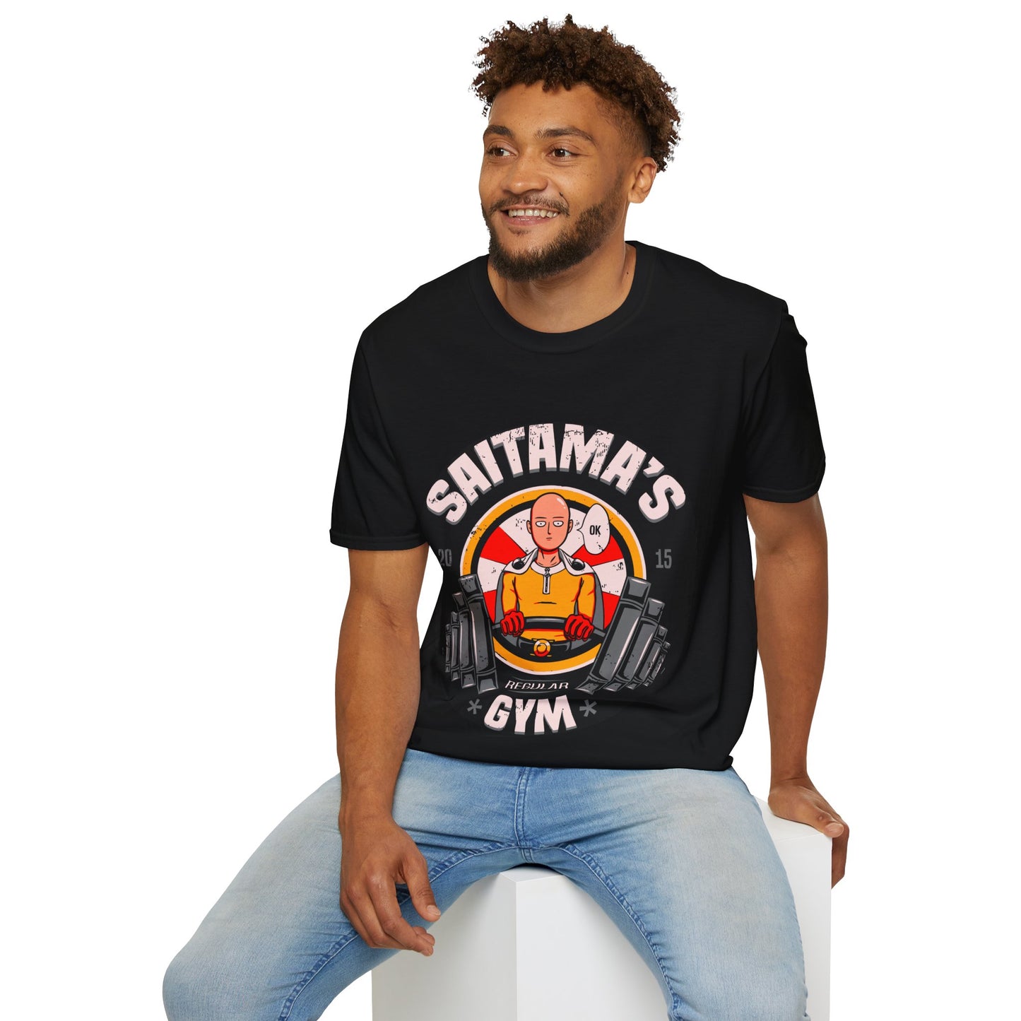 saitamas gym tshirt