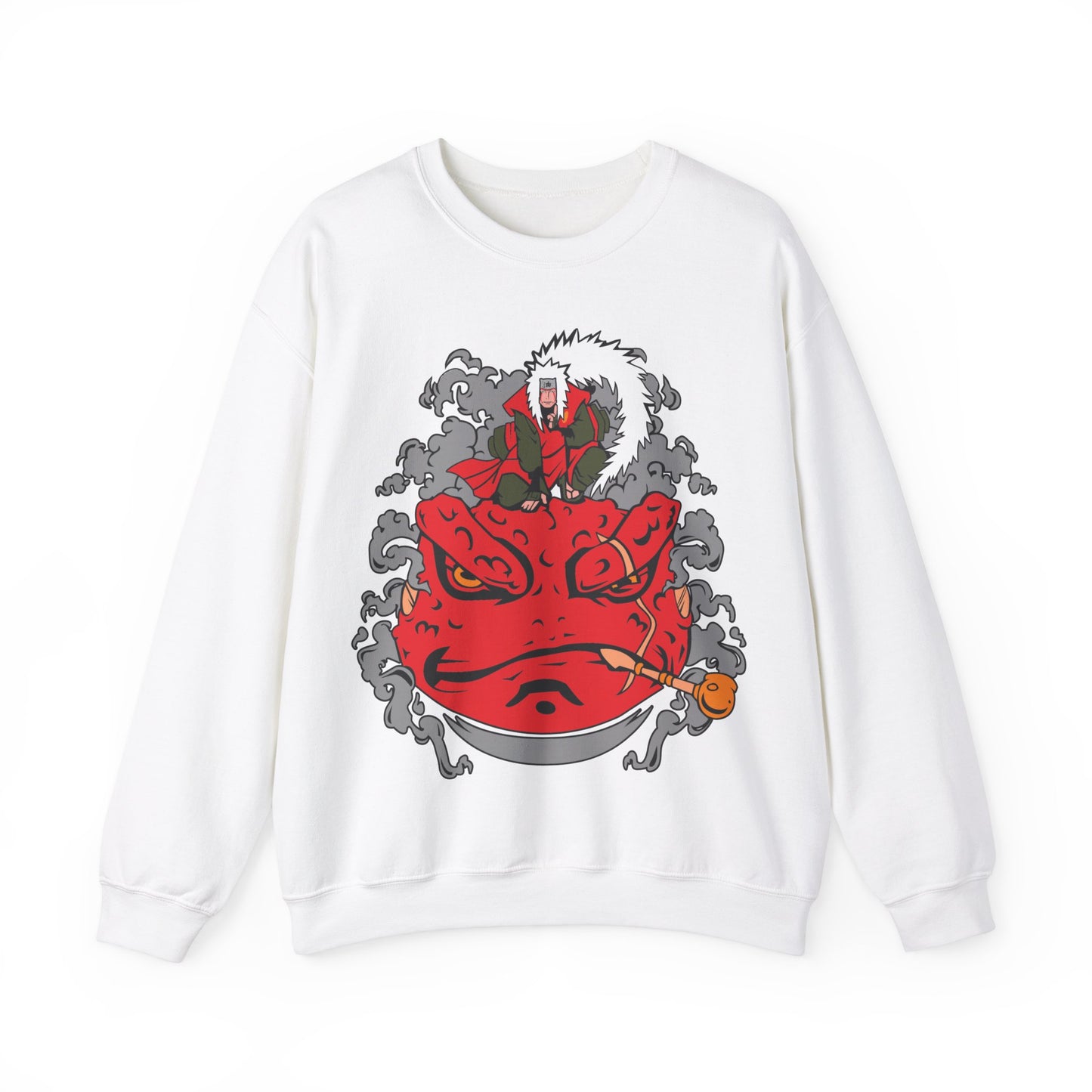 jiraiya in smoke sweatshirt