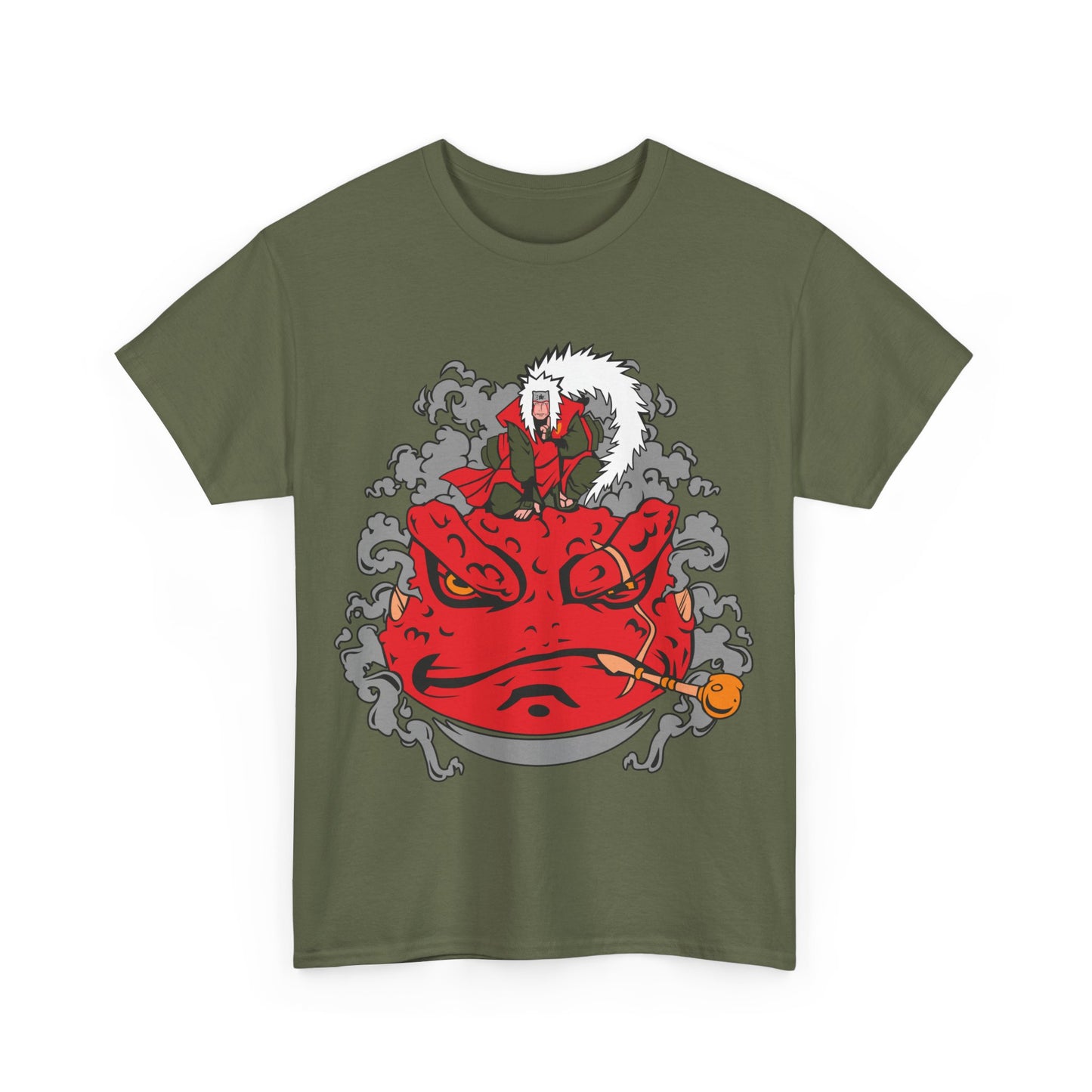 jiraiya in smoke tshirt