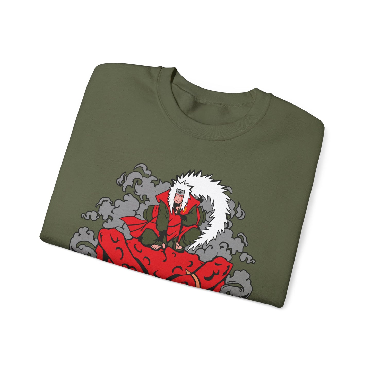 jiraiya in smoke sweatshirt