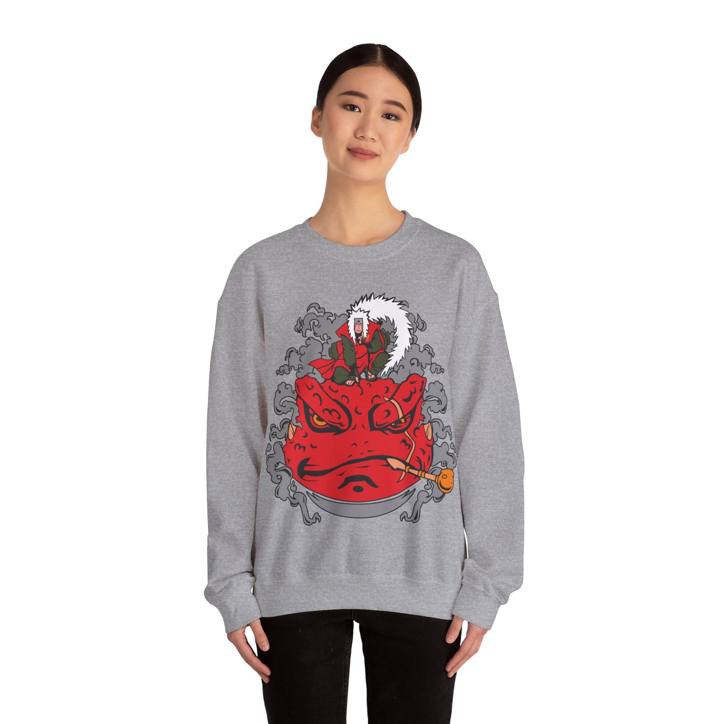 jiraiya in smoke sweatshirt