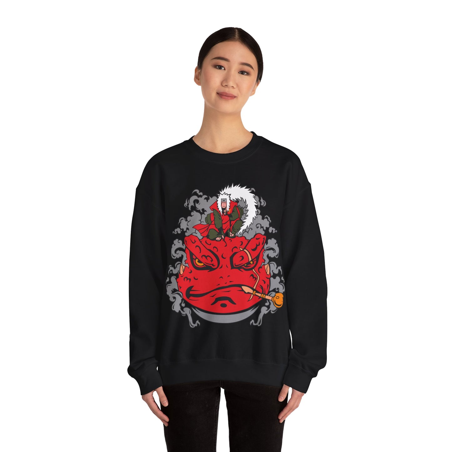 jiraiya in smoke sweatshirt