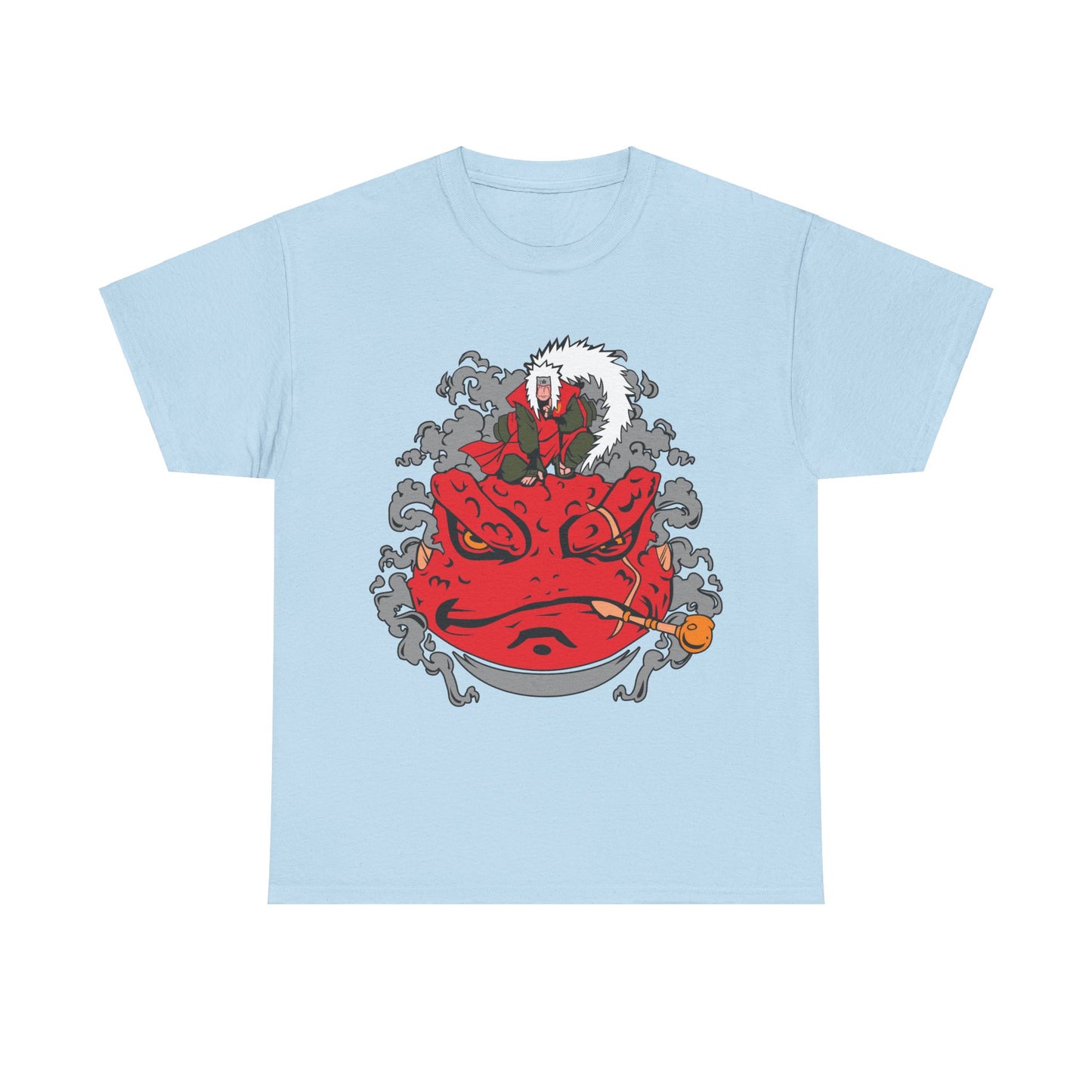 jiraiya in smoke tshirt