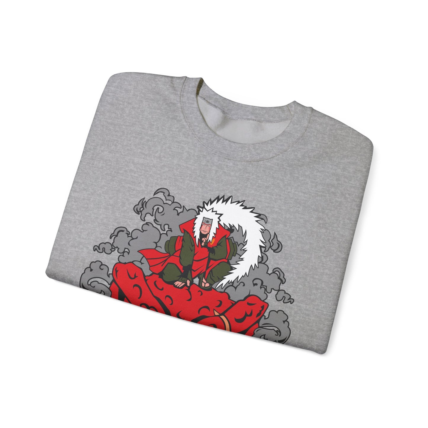 jiraiya in smoke sweatshirt