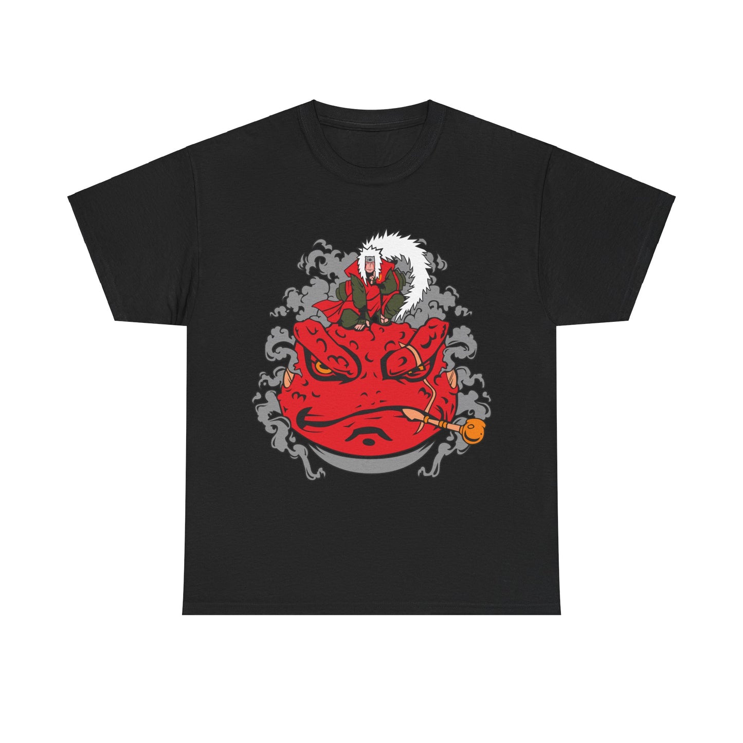 jiraiya in smoke tshirt