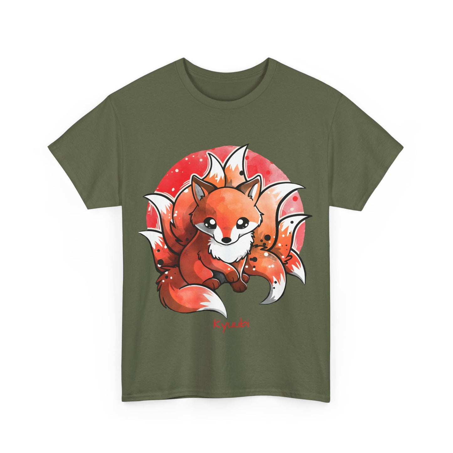 chibi kurama kyuubi tshirt