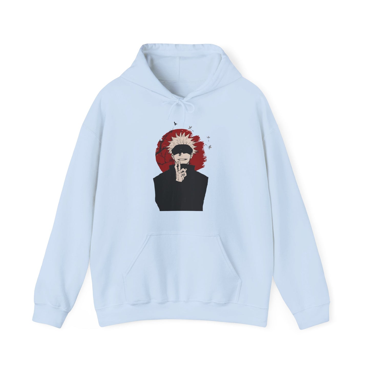 jjk satoru blindfolded sweatshirt