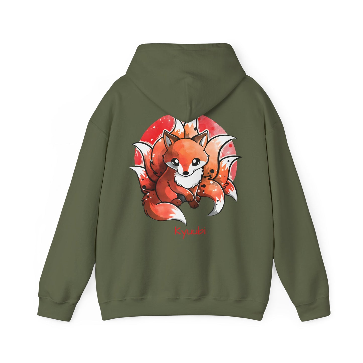 chibi kurama kyuubi hoodie