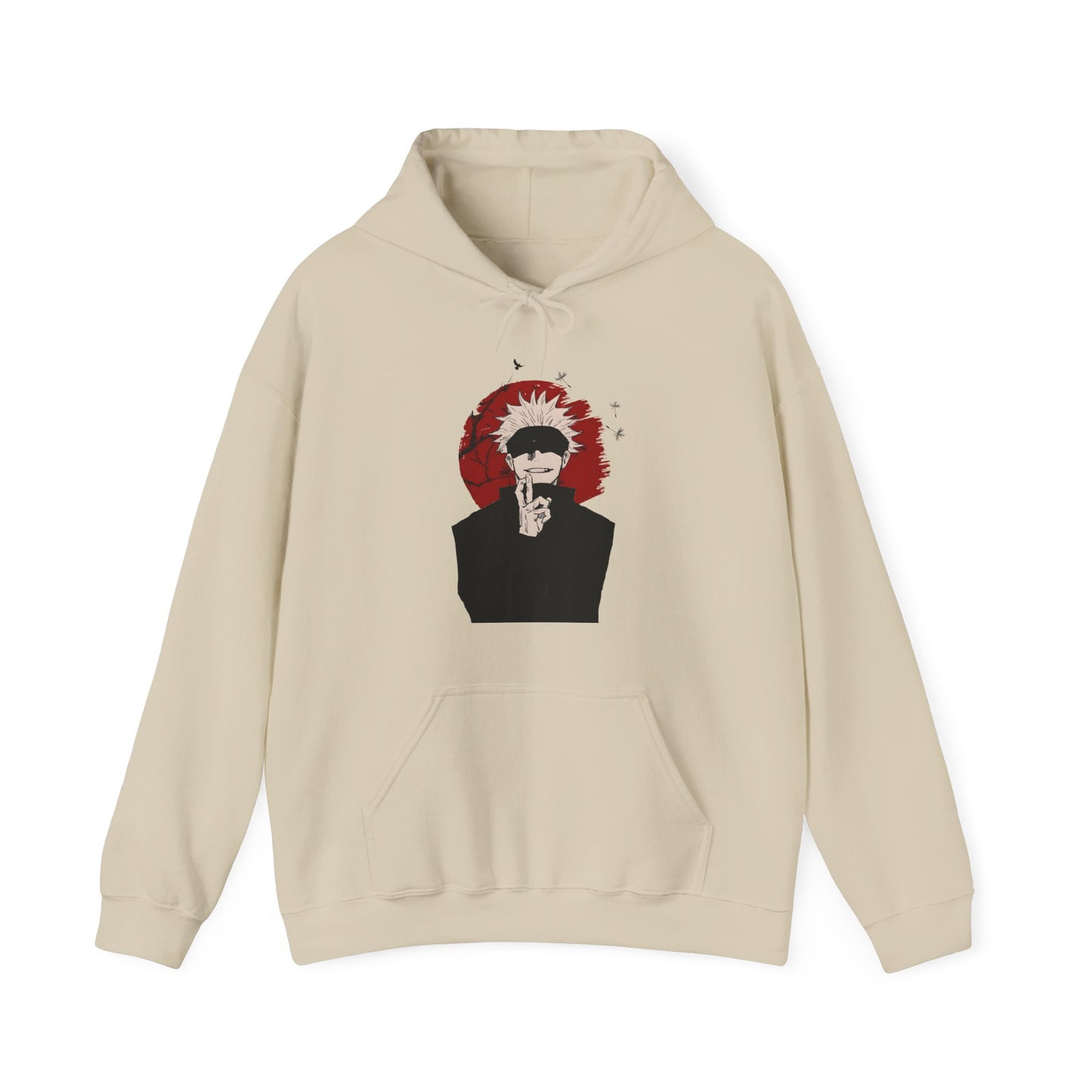 jjk satoru blindfolded sweatshirt