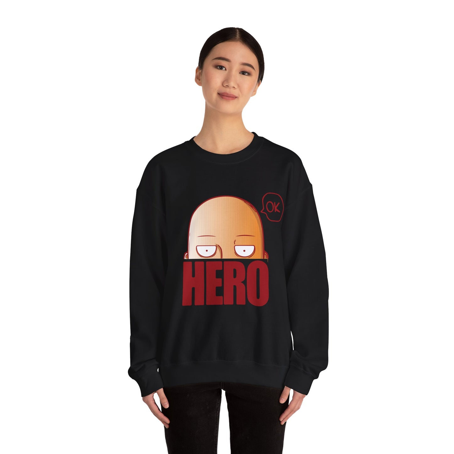 hero saitama sweatshirt