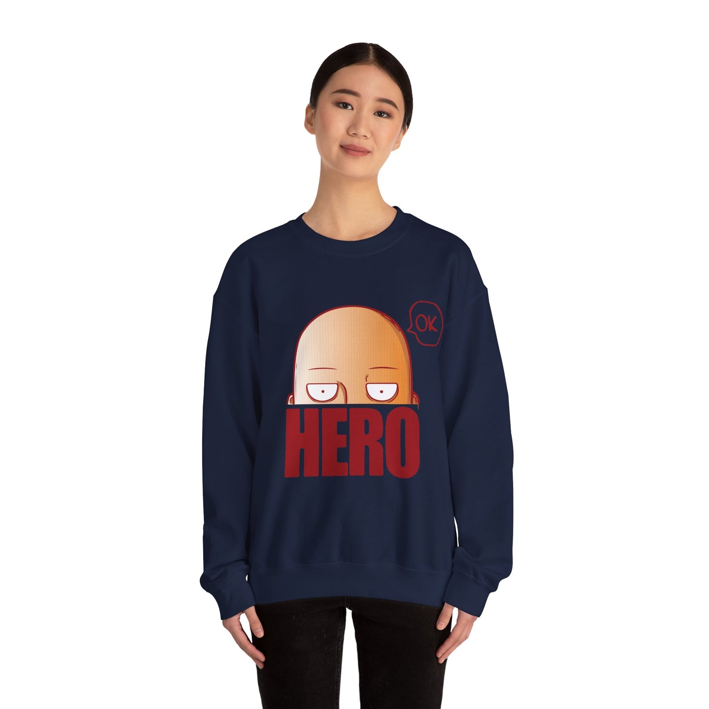 hero saitama sweatshirt