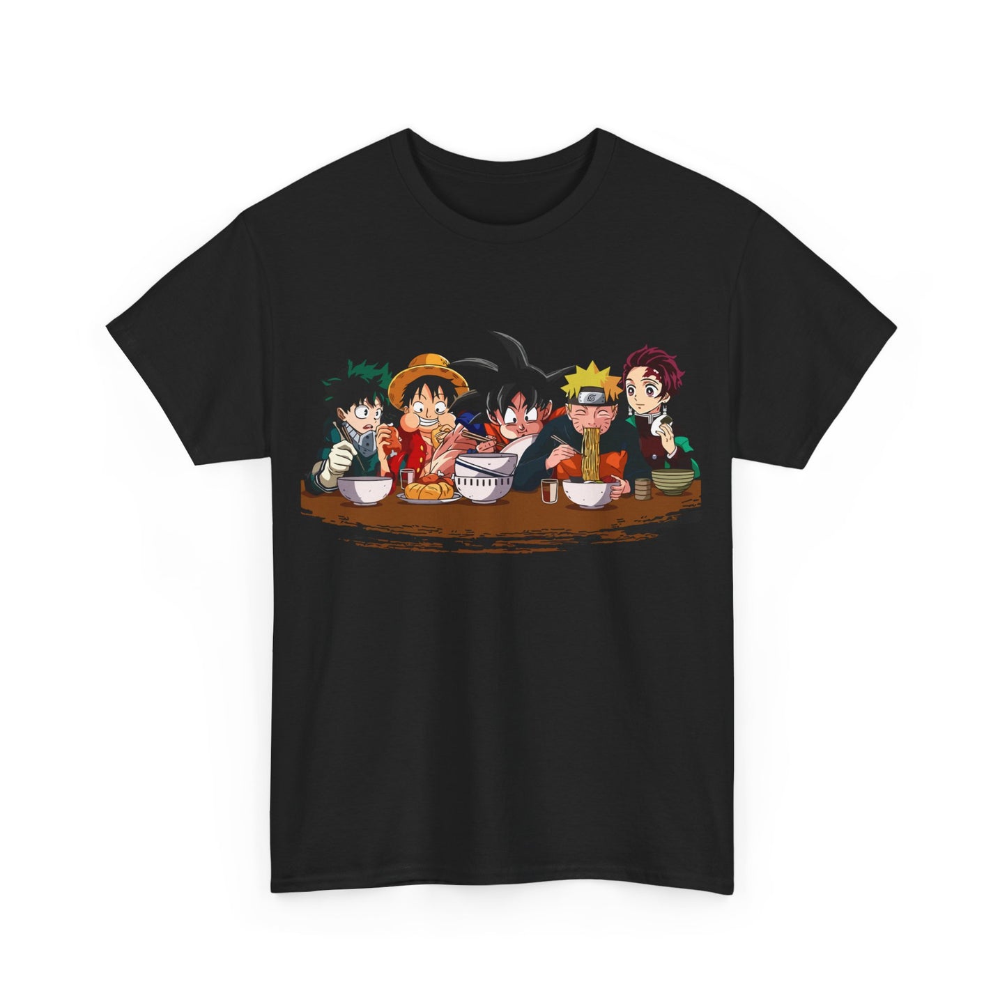 anime heroes supper tshirt