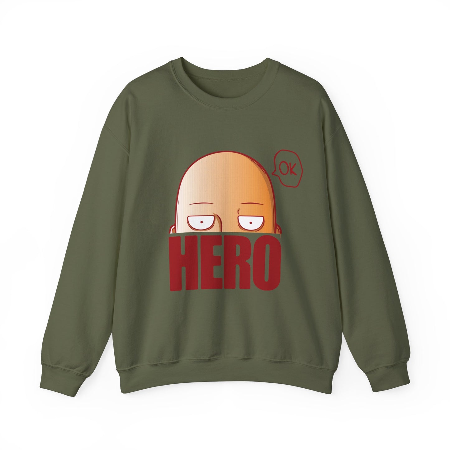 hero saitama sweatshirt