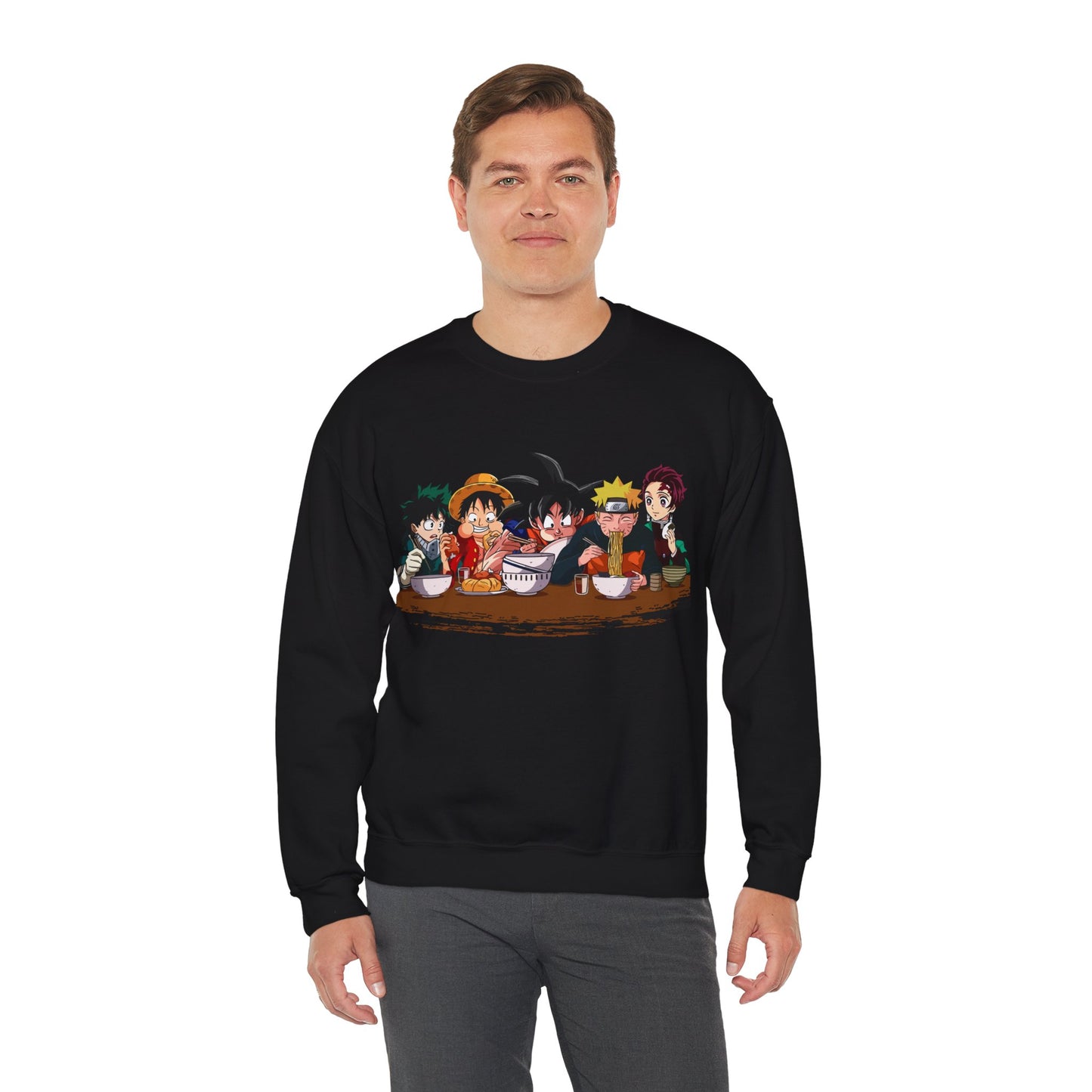 anime heroes supper sweatshirt