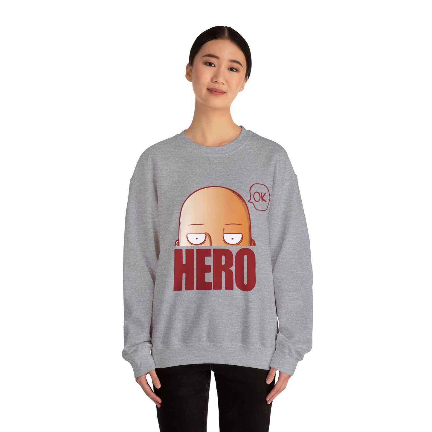 hero saitama sweatshirt