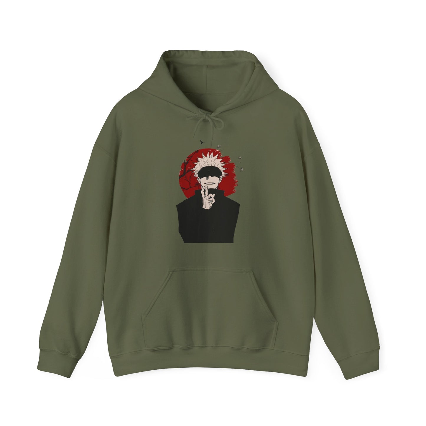 jjk satoru blindfolded sweatshirt