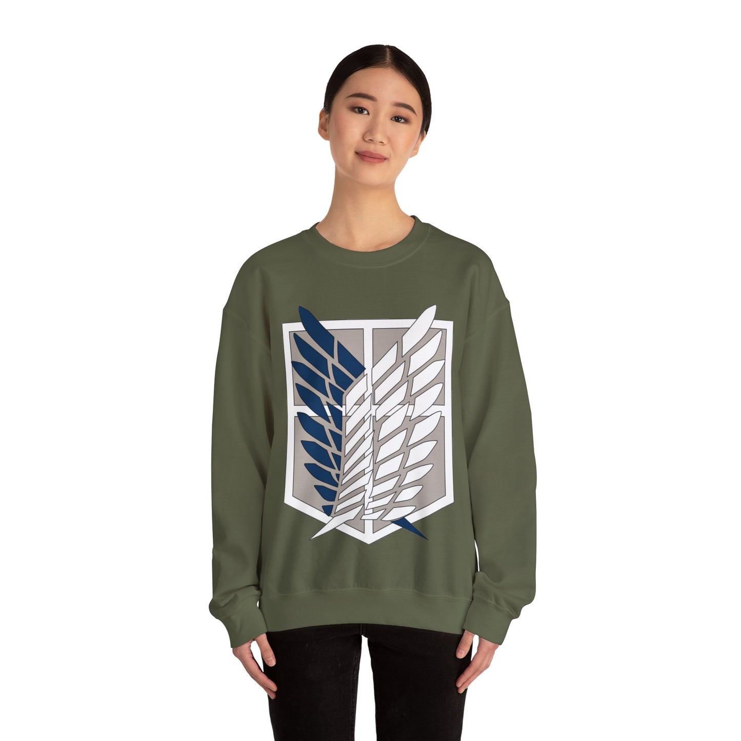 wings of freedom aot sweatshirt