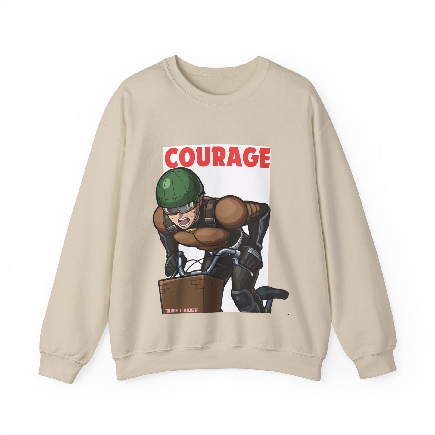 mumen rider courage sweatshirt