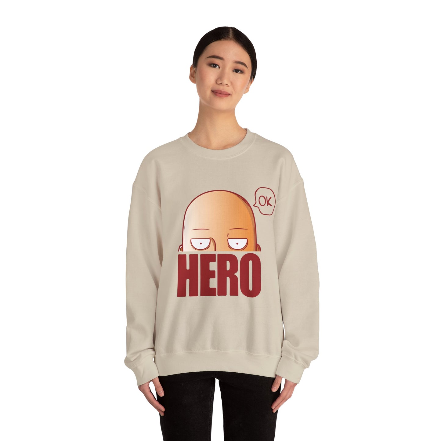 hero saitama sweatshirt