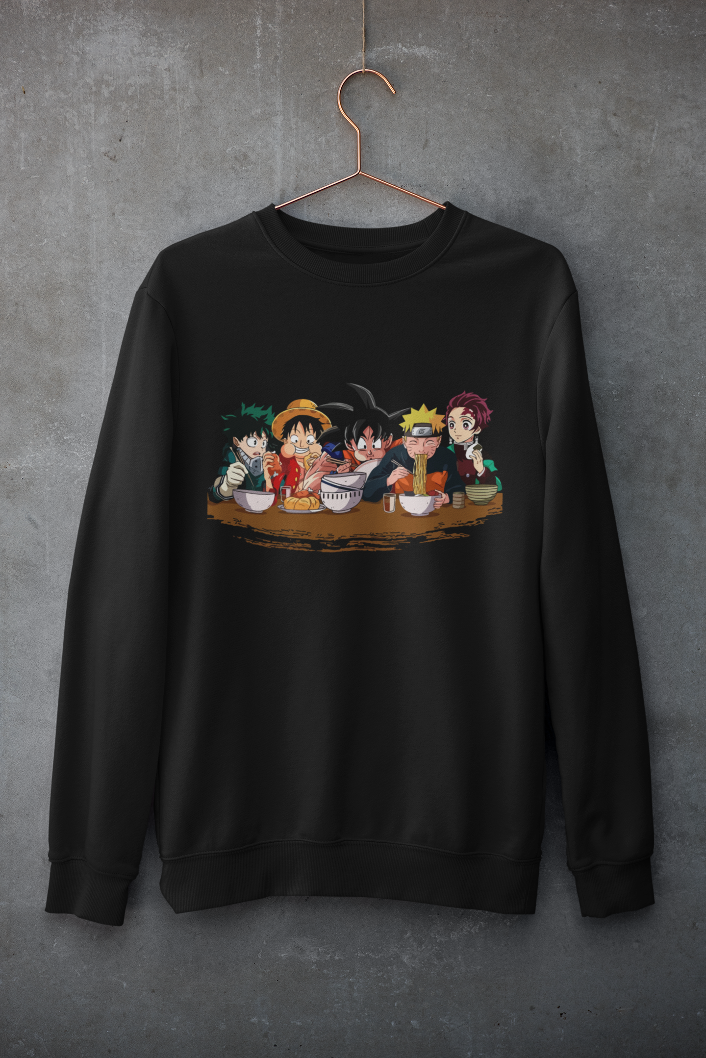 anime heroes supper sweatshirt